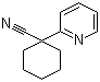 1-(吡啶-2-基)环己烷甲腈结构式_204067-32-3结构式
