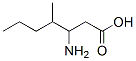 3-氨基-4-甲基庚酸结构式_204191-41-3结构式