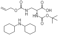 N-α-boc-n-β-aloc-d-2,3-diaminopropionic acid dicyclohexylamine salt Structure,204197-26-2Structure