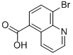 8-Bromo-5-Quinolinecarboxylic acid Structure,204782-96-7Structure