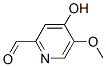 4-羟基-5-甲氧基-2-吡啶甲醛结构式_204847-72-3结构式