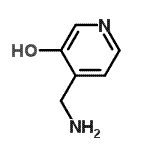 4-(氨基甲基)吡啶-3-醇结构式_20485-35-2结构式