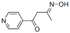 1-(4-吡啶)-3-(羟基亚氨基)-1-丁酮结构式_20495-73-2结构式