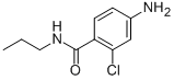 4-氨基-2-氯-N-丙基苯甲酰胺结构式_204973-10-4结构式