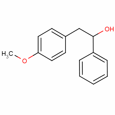 P-甲氧基-alpha-苯基苯乙基乙醇结构式_20498-67-3结构式