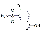 3-(Aminosulfonyl)-4-methoxybenzoic acid Structure,20532-06-3Structure