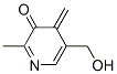 3(4H)-pyridinone, 5-(hydroxymethyl)-2-methyl-4-methylene-(9ci) Structure,205321-07-9Structure