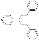 4-(1-戊乙基-3-苯基丙基)吡啶结构式_2057-47-8结构式