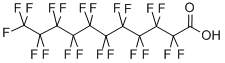 全氟十一酸结构式_2058-94-8结构式