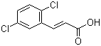 2,5-Dichlorocinnamic acid Structure,20595-47-5Structure