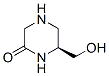 (6s)-(9ci)-6-(羟基甲基)-哌嗪酮结构式_205993-34-6结构式