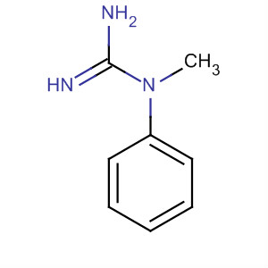 1-苯基-1-甲基胍结构式_20600-59-3结构式
