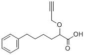 6-[2-(2-丙炔-1-基氧基)苯基]己酸结构式_206052-01-9结构式