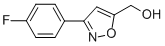 [3-(4-氟苯基)异噁唑-5-基]甲醇结构式_206055-89-2结构式