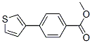 Methyl 4-(3-thienyl)benzoate Structure,20608-91-7Structure