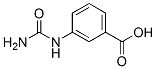 3-[(氨基羰基)氨基]苯甲酸结构式_20632-43-3结构式