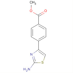 4-(2-氨基-4-噻唑)苯甲酸甲酯结构式_206555-77-3结构式