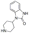 1-哌啶-4-基-1,3-二氢-2H-苯并咪唑-2-酮结构式_20662-53-7结构式