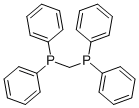 双二苯基膦甲烷结构式_2071-20-7结构式
