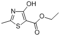 4-羟基-2-甲基噻唑-5-羧酸乙酯结构式_20737-48-8结构式