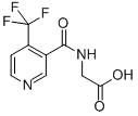 Glycine, N-[[4-(trifluoromethyl)-3-pyridinyl]carbonyl]- Structure,207502-65-6Structure
