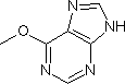 6-Methoxypurine Hemihydrate Structure,207511-17-9Structure