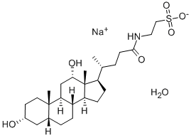 牛磺酸脱氧胆酸钠水合物结构式_207737-97-1结构式
