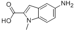 5-氨基-1-甲基-1H-吲哚-2-羧酸结构式_207845-95-2结构式