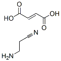 3-氨基丙腈富马酸结构式_2079-89-2结构式