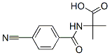 n-(4-氰基苯甲酰基)-2-甲基-丙氨酸结构式_208121-82-8结构式
