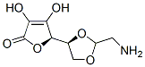 L-ascorbic acid, 5,6-o-(2-aminoethylidene)-(9ci) Structure,208125-54-6Structure