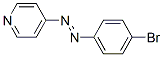 4-((P-溴苯基)氮杂)吡啶结构式_20815-54-7结构式
