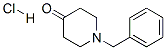 1-苄基-4-哌啶酮盐酸盐结构式_20821-52-7结构式