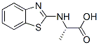 L-alanine, n-2-benzothiazolyl-(9ci) Structure,208339-58-6Structure