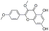 5,7-Dihydroxy-3-methoxy-2-(4-methoxy-phenyl)-chromen-4-one Structure,20869-95-8Structure