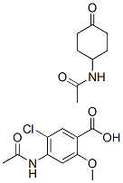 4-乙酰氨基-5-氯-2-甲氧基苯甲酸结构式_20871-69-6结构式