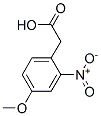 4-甲氧基-2-硝基苯乙酸结构式_20876-30-6结构式