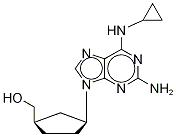 (1R,3S)-3-[2-氨基-6-(环丙基氨基)-9H-嘌呤-9-基]环戊烷甲醇结构式_208762-35-0结构式