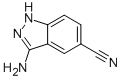3-氨基-1H-吲唑-5-甲腈结构式_20925-62-6结构式
