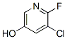 3-Chloro-2-fluoro-5-hydroxypyridine Structure,209328-72-3Structure