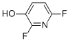 2,6-二氟-(9CI)-3-羟基吡啶结构式_209328-85-8结构式