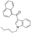 1-戊基-3-(1-萘甲酰基)吲哚结构式_209414-07-3结构式