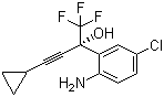 (S)-1-(2-氨基-5-氯苯基)-1-三氟甲基-3-环丙基-2-丙炔-1-醇结构式_209414-27-7结构式