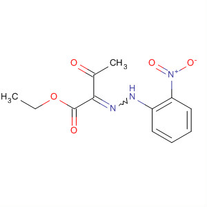 Butanoic acid, 2-[2-(2-nitrophenyl)hydrazinylidene]-3-oxo-, ethyl ester Structure,20954-18-1Structure