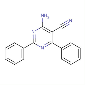 4-氨基-2,6-二苯基-5-嘧啶甲腈结构式_20954-77-2结构式