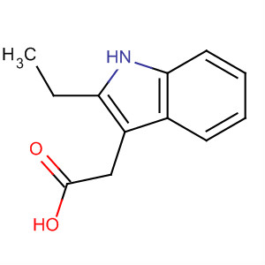1H-indole-3-aceticacid,2-ethyl -(9ci) Structure,20955-89-9Structure