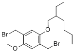 1,4-二(溴甲基)-2-甲氧基-5-(2-乙基己氧基)苯结构式_209625-37-6结构式