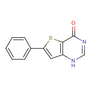 6-苯基-4-羟基噻吩并[3,2-d]嘧啶结构式_209853-24-7结构式