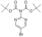 2-[Bis(tert-Butoxycarbonyl)amino]-5-bromopyrimidine Structure,209959-33-1Structure