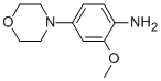 2-Methoxy-4-(4-morpholinyl)benzenamine Structure,209960-91-8Structure